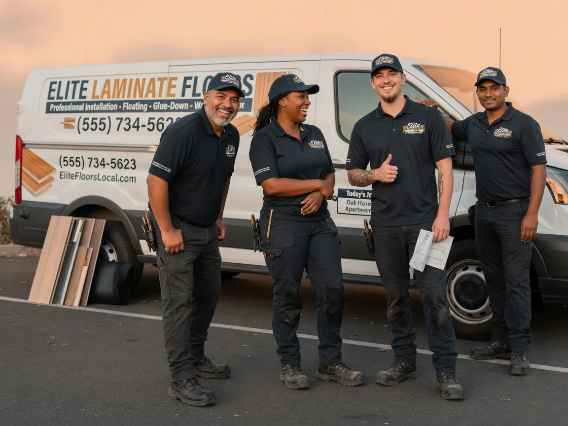 Laminate flooring installation company in Palms, MI